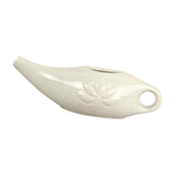 Maxbell Ceramic Neti Pot Nose Cleaner for Nasal Cleansing Nasal Rinsing Removes Dust Light Gray