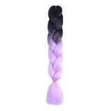 Maxbell Jumbo Braiding Hair 23.62'' DIY Portable Crochet Braid for Holiday Daily Use B27