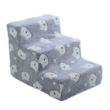 Maxbell Dog Steps Wear Resistant Anti Slip Dog Stairs for Indoor Bed Older Dogs Cats Large 3 Steps