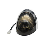 Scooter Light Kit, light-emitting diode Headlight, rear light, Turn blinker, Waterproof, Universal Dark Gray Taillight