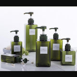 Maxbell 3pcs Foaming Soap Pump Dispenser Cosmetic Container Bottle Green