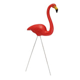 Maxbell 4Pcs Red Looking Plastic Flamingo Yard Garden Lawn Art Ornaments Decorations