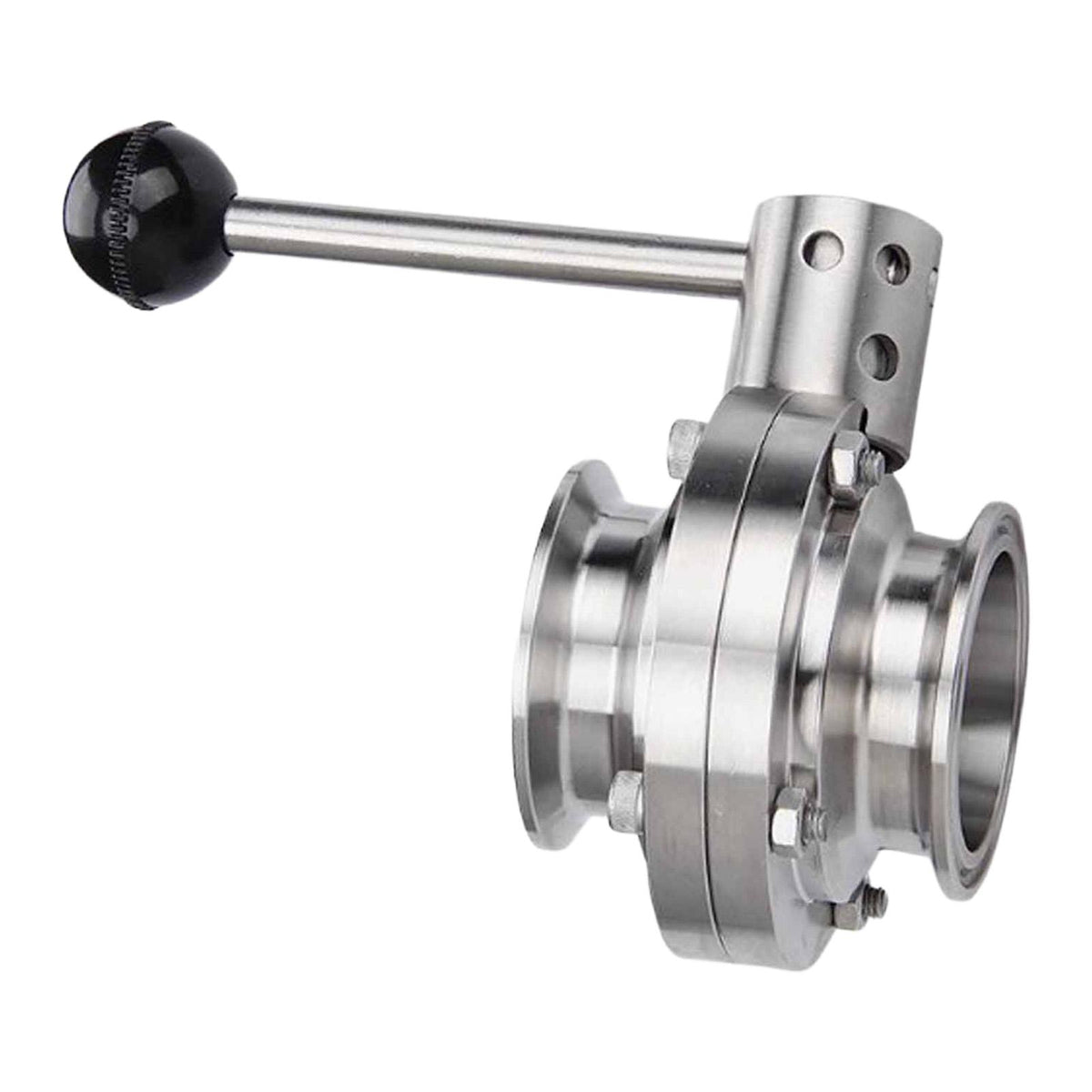 Butterfly Valve Manual Clamp with Pull Handle for Food Beer Brewing 63mm