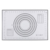Maxbell 2x Baking Mats Silicone Cake Dough Kneading Rolling Non-Stick Sheet 60x40cm