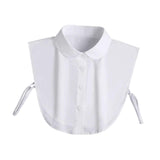 Maxbell Women False Collar Decor Half Shirts False Collar for Apparel Blouse Outfits