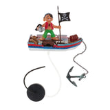 Maxbell Maxbell Artificial Hidden Cave Ornament Aquarium Fish Tank Decor Pirate