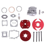 Maxbell 44mm Big Bore Cylinder Shaft Piston Kit for 49cc Mini Dirt Pocket Bike Red