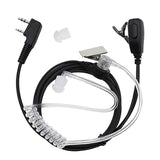 Maxbell 2x2 Pin PTT Walkie Headset with Microphone for KENWOOD QUANSHENG TYT BAOFENG