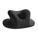 Maxbell Memory Foam Travel Neck Pillow Ergonomic Breathable Hole Desk Napping Pillow