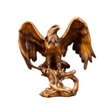 Maxbell Eagle Statue Resin Table Ornament for Lawn Porch Bookshelf Drawing Room