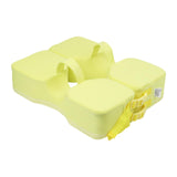 Maxbell Non Inflatable Float Bathtub Accessory Children Adjustable Infant Pool Float Yellow
