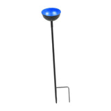 Maxbell Bee Feeder Stake Ornament Bee Watering Station for Park Yards Bird Lover Gift blue