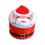 Maxbell Christmas Dish Towel Cartoon Decorative Holiday Themed Christmas Face Towel style E
