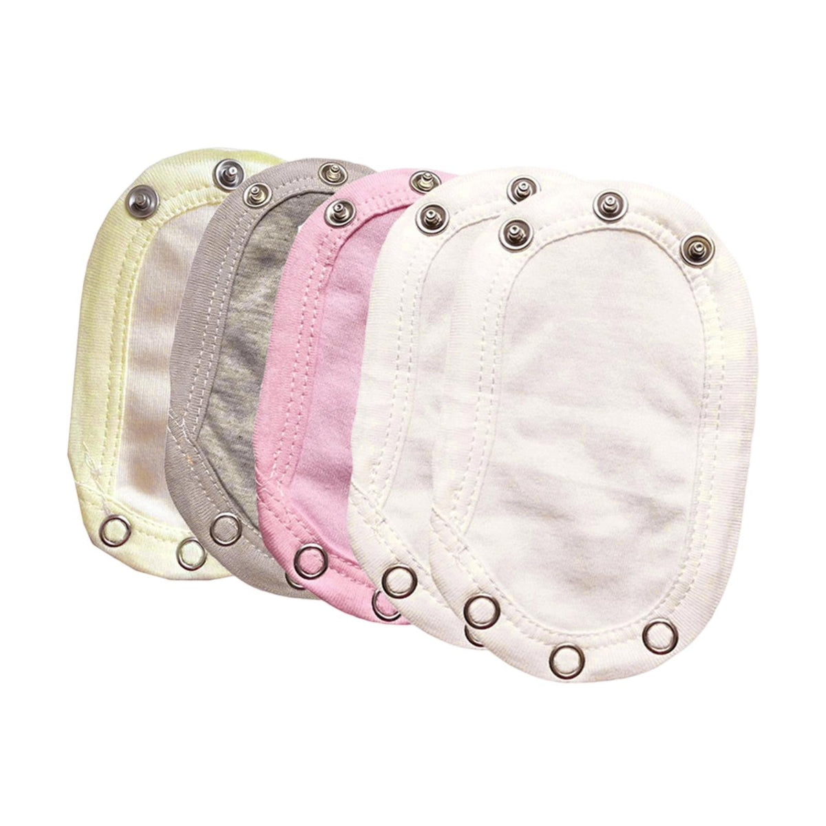 5 Pieces Quick Installation with Snaps Infant Baby Bodysuit Extender Inserts Style E