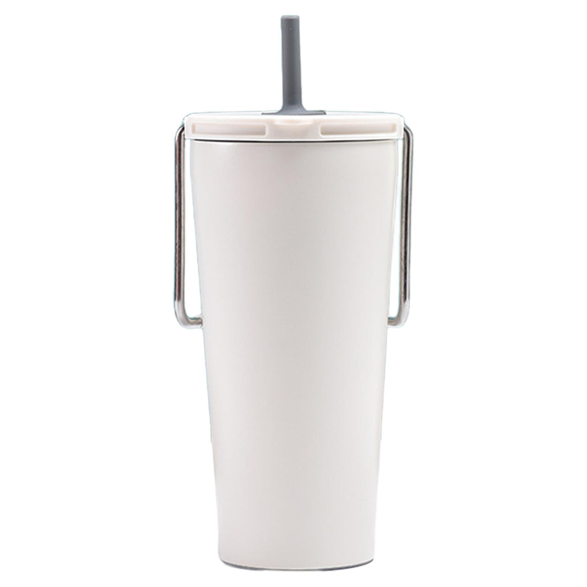 Maxbell Stainless Steel Insulated Cup Practical Tea Coffee Mug for Travel Office Bar White