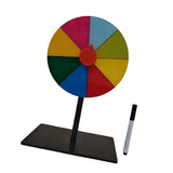 Maxbell Table Prize Turntable Tabletop Fortune Wheel for Pub Teaching Activity Props 8 Grids