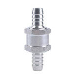 Maxbell 2x10MM Aluminium One Way Fuel Non Return Check Valve Petrol Diesel Oil Water