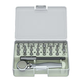 Maxbell Right Angle Ratchet Screwdriver Set Men Gift Computer Bike with Storage Case