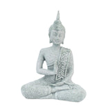 Maxbell Seated Buddha Statue Buddhism Spiritual Decor for Shops Tabletop Decorations C