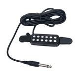 Maxbell Neck Pickup 12 Hole Accessories for Classic Musical Instruments Folk Guitars