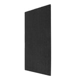 Maxbell Air Purifier Filter Sturdy Air Purifier Attachment for Household Home Office 37.3x22x0.5cm Black