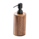 Maxbell Soap Dispenser Empty Gift Wooden Lotion Dispenser for Kitchen Home Apartment Small