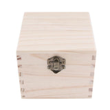 Maxbell Maxbell 9 Grids 10ml Wooden Essential Oil Storage Box Aromatherapy Organizer Case