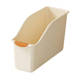 Maxbell Kitchen Cabinet Organizer Bin Versatile Container for Cabinet Office Kitchen High Cream Yellow S