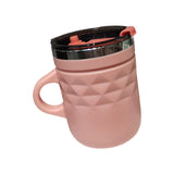 Maxbell Maxbell Coffee Mug Drinking Cup Stainless Steel Insulated Cup for Bar Camping Lounge Pink