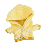 Maxbell Dolls Clothes Accessory Miniature Clothing for 20cm Dolls Dress Up Dolls Yellow Hoodie