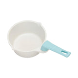 Maxbell Butter Warmer Pot with Handle Mini Oil Warmer Pot for Restaurant Frying Home White