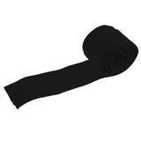 Maxbell 1 Meter 30mm Elastic Spandex Satin Band Hair Ties Accessories Black - Aladdin Shoppers