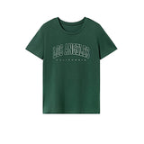 Maxbell Maxbell Womens T Shirt Summer Comfortable Crew Neck Shirt for Street Office Vacation M Green