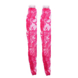 Maxbell 1/3 BJD Dolls Lace Stockings Long Socks for SD MSD Dolls Accessory Rose Red - Aladdin Shoppers