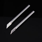 Maxbell 2x2 Silvery 60W 5mm Replacement Welding Soldering Solder Iron Point/Bevel Tip