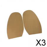 Maxbell 3xShoes Rubber Half Sole Shoe Bottom Shoes Pads for Sports Leather Shoes