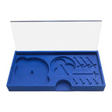Watch Parts Storage Box Watch Repair Tool Storing Watch Dials Placement Tray Blue