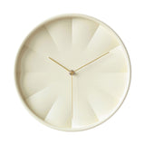 Maxbell Modern Wall Clock 12inch Decorative Hanging Clock for Dining Room Home Decor Beige