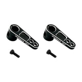 Maxbell RC Car Servo Steering Arm DIY Modified for Truck Remote Control Vehicle Black