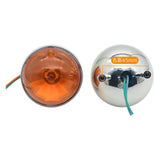 Scooter Light Kit, light-emitting diode Headlight, rear light, Turn blinker, Waterproof, Universal Yellow Front turn signal