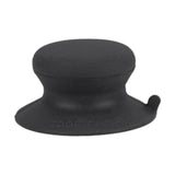 Maxbell Pot Lid Replacement Knob Strong Suction Cup Compact Pan Cover Holding Handle Black
