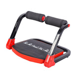 Maxbell Ab Machine Portable Foldable Automatic Spring Back for Adults Sit up Machine red