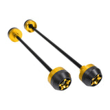 Rear Front Axle Fork Sliders Practical Parts for Yamaha MT-09 2021-2023 Gold