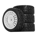 Maxbell 4 RC Wheel and Tire 12mm Hex DIY Accessory for 1/10 XV02