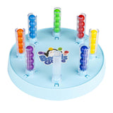 Maxbell Rainbow Stacking Matching Color Sorting Games Color Sorting Toy for Toddlers
