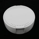 Maxbell Maxbell Mouth Guard Case Orthodontic Retainer Box Denture Storage Container White