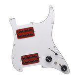 Maxbell Guitar Pickguard Professional Practical Switch Control Scratchplate Accessory red