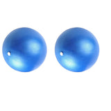 Maxbell 2pcs 25cm Soft Anti Burst Yoga Ball Exercise GYM  Pilates Fitness Balls Blue