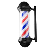 Maxbell Maxbell Barber Pole Light Sturdy Salon Open Sign Light for Indoor Hair Salon Outside red blue white