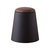 Maxbell Storage Ottoman Padded Seat Footrest Stool for Doorway Apartment Living Room Black
